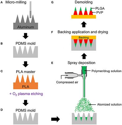 Fabrication of Circular Obelisk-Type Multilayer Microneedles Using Micro-Milling and Spray Deposition